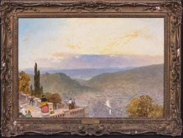 View of Florence Italy San Miniato | James Baker Pyne | 19th Century