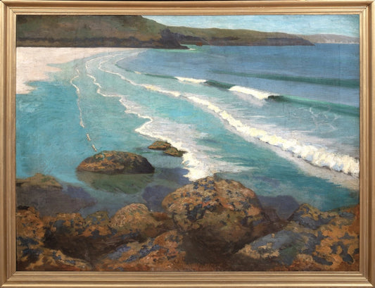 Whitesand Bay Cornwall | Archibald Wortley | 19th Century