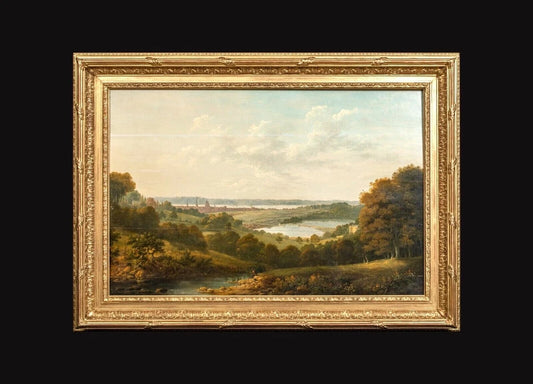 Southampton From The River Itchen | John Tobias Young | 18th Century