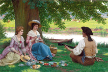 Load image into Gallery viewer, Picnic Party | Edmund Leighton | 1920
