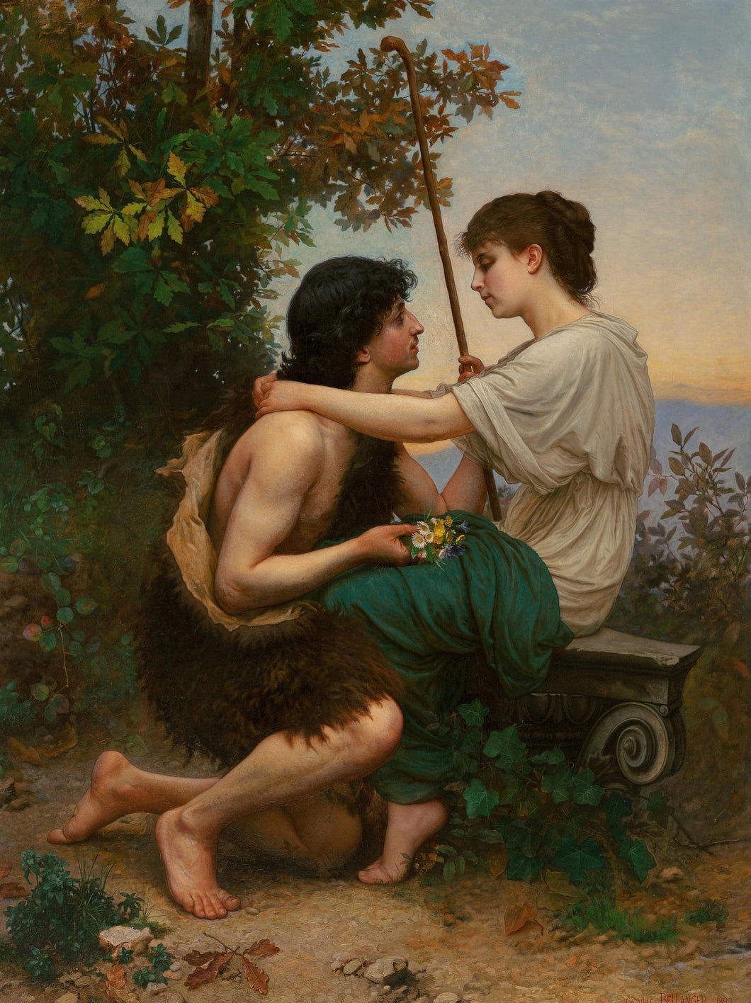 Daphnis and Chloë | Camille Félix Bellanger | 1893