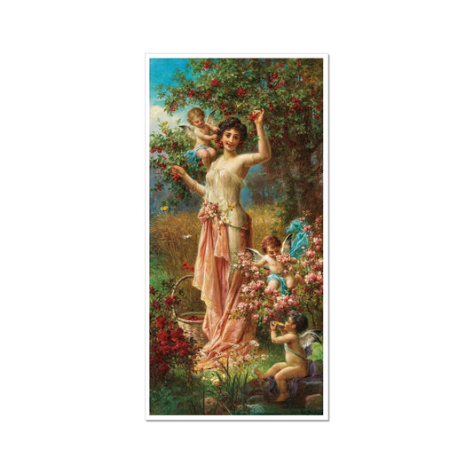 Allégorie de l'été avec des messagers d'amour | Hans Zatzka | XXe siècle