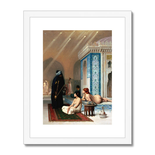 Harem Pool | Jean-Léon Gérôme | 1876 Framed & Mounted Print