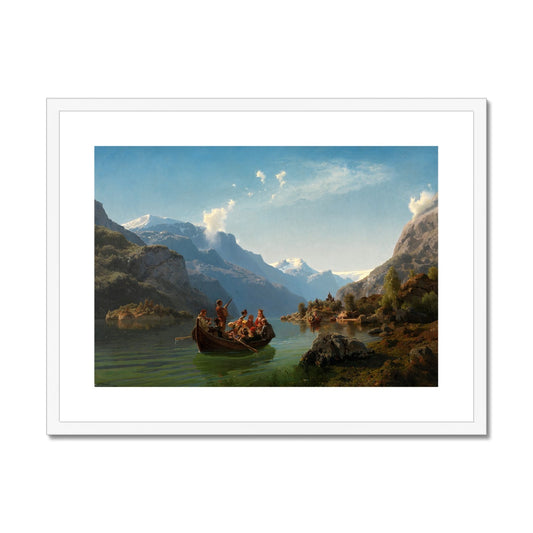 Bridal journey in Hardanger | Adolph Tidemand & Hans Gude | 1848