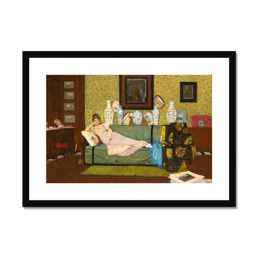 Rêverie, dans la maison de l'artiste | John Atkinson Grimshaw | 1878