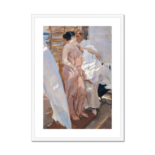 La robe rose | Joaquin Sorolla et Bastida | 1916