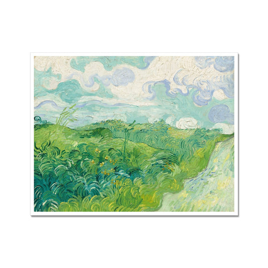 Champs de blé verts | Vincent van Gogh | 1890 