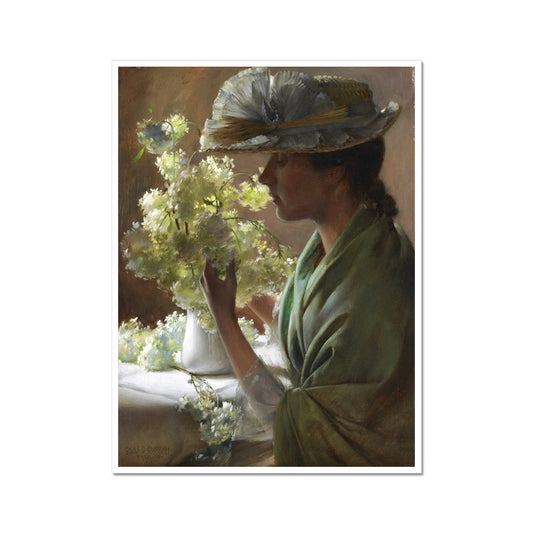 La Dame au bouquet | Charles Courtney Curran | 1890