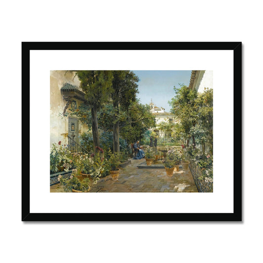 Garden In Seville | Manuel García y Rodríguez | 19th Century