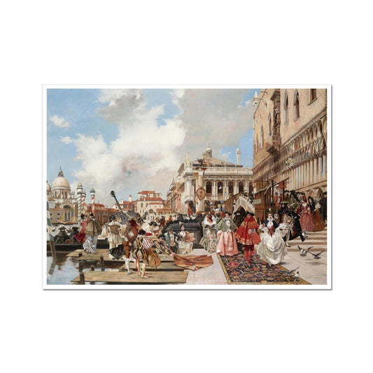 The Carnival, Venice | François Flameng | 19th Century