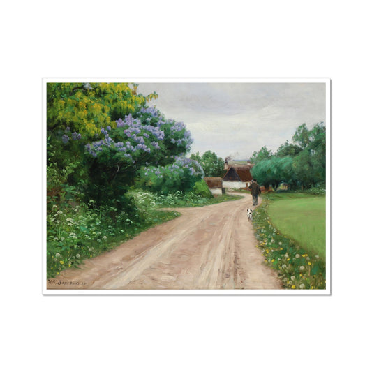 Route de campagne | HA Brendekilde | 19e siècle