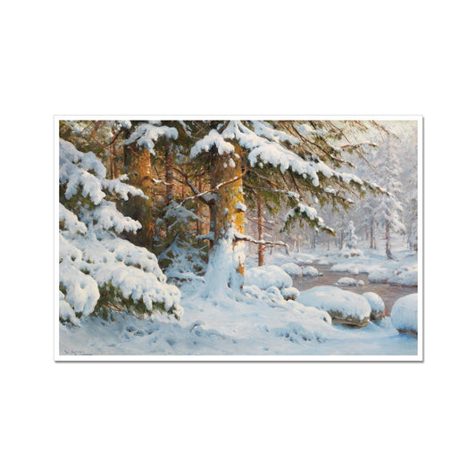 Winter im Wald | Walter Moras | 19. Jahrhundert 