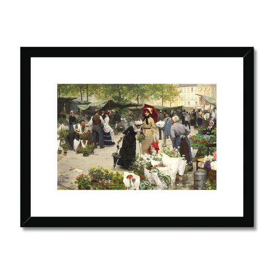 The Flower Market | Victor Gabriel Gilbert | 1880
