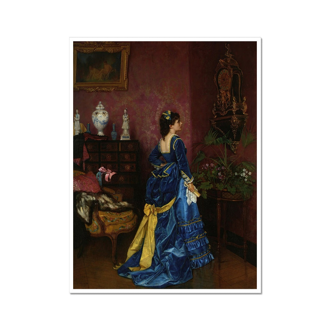 Le Robe Bleu | Auguste Toulmouche | 1870