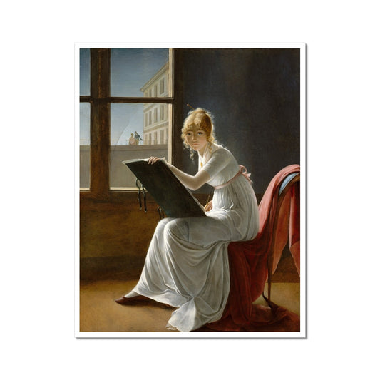 Dessin de jeune femme | Marie-Denise Villers | 1801 
