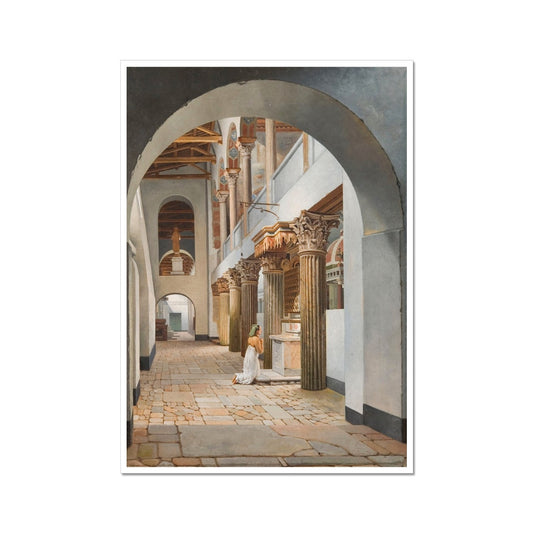 View of the Church of San Lorenzo | Christoffer Wilhelm Eckersberg | 1815