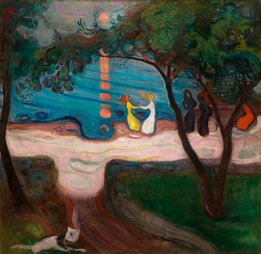 Danse sur la plage | Edvard Munch | 1900 