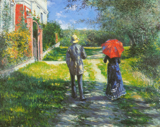 Le Chemin de la Montée | Gustave Caillebotte | 1881 
