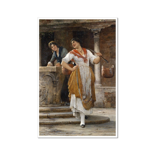 Le porteur d'eau | Eugène De Blaas | 1887