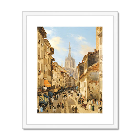 The Servant's Lane, Milan | Giuseppe Canella | 1834