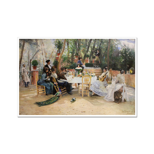 Déjeuner au Café Ledoyen, Paris | Hugo Birger | 1886