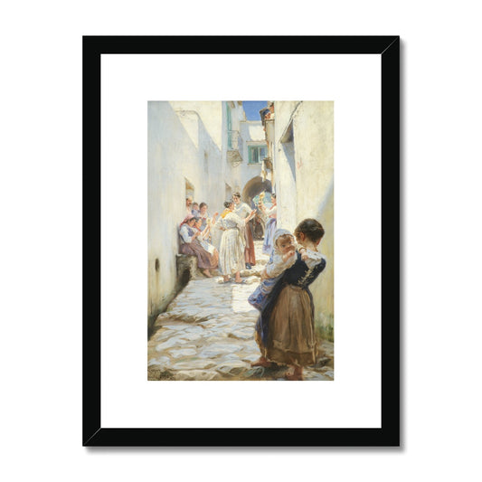 Une rue à Torello, Italie | Peder Severin Kroyer | 1890 
