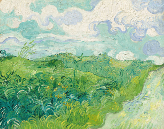 Champs de blé verts | Vincent van Gogh | 1890 