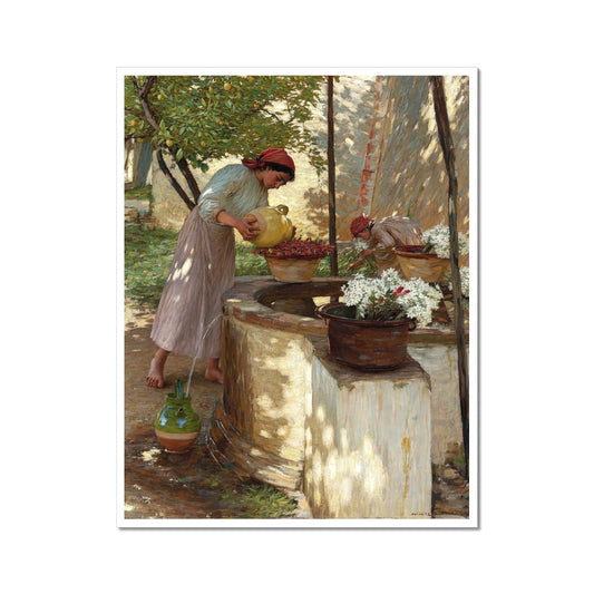 L'hiver en Ligurie | Henry Herbert La Thangue | 1906