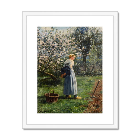 In the Orchard | Daniel Ridgway Knight | 1891