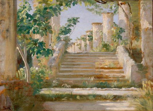 Loggia in Ravello | Peder Severin Krøyer | 1890
