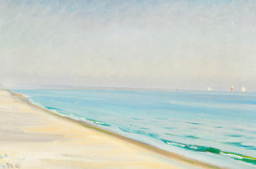 Journée d'été à Skagen Sønderstrand | Michael Peter Ancher | 19e siècle