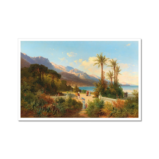 Un été sur la Côte d'Azur | Carl Hasch | 1897 