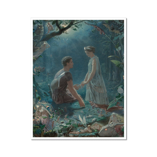 Hermia et Lysandre. Le Songe d'une nuit d'été | John Simmons | 1870