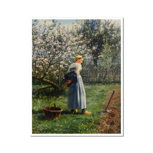 In the Orchard | Daniel Ridgway Knight | 1891