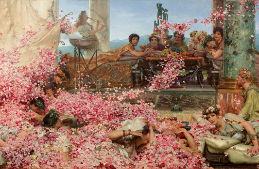 Les Roses d'Héliogabale | Lawrence Alma-Tadema | 1888
