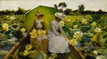 Load image into Gallery viewer, Lotus Lilies | Charles Courtney Curran | 1888
