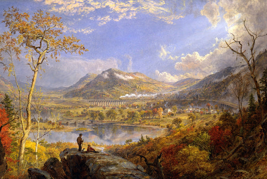 Viaduc de Starrucca, Pennsylvanie | Jasper Francis Cropsey | 1865 