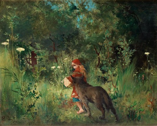 Le Petit Chaperon rouge | Carl Larsson | 1881