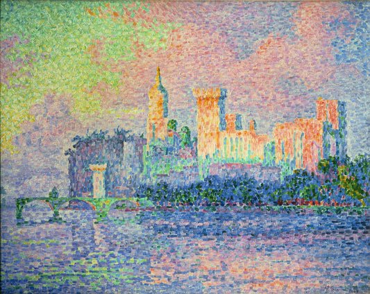 The Papal Palace, Avignon | Paul Signac | 1909