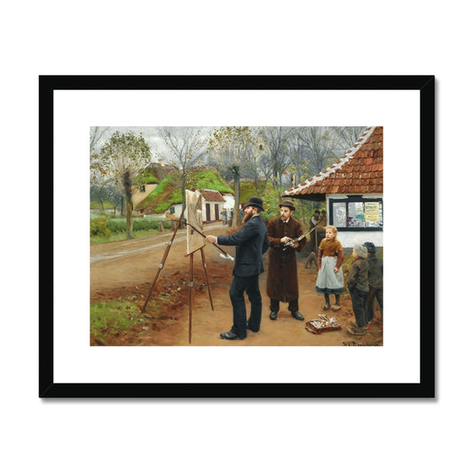 Painting near Aasum Smithy | H. A. Brendekilde | 1893