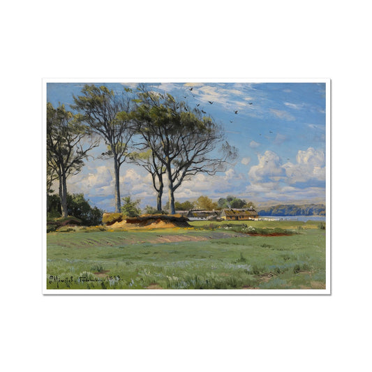 Paysage de printemps | Peder Mørk Mønsted | 1893 
