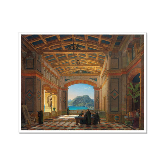 Hall of an Italian Monastery | Leo von Klenze | 1855