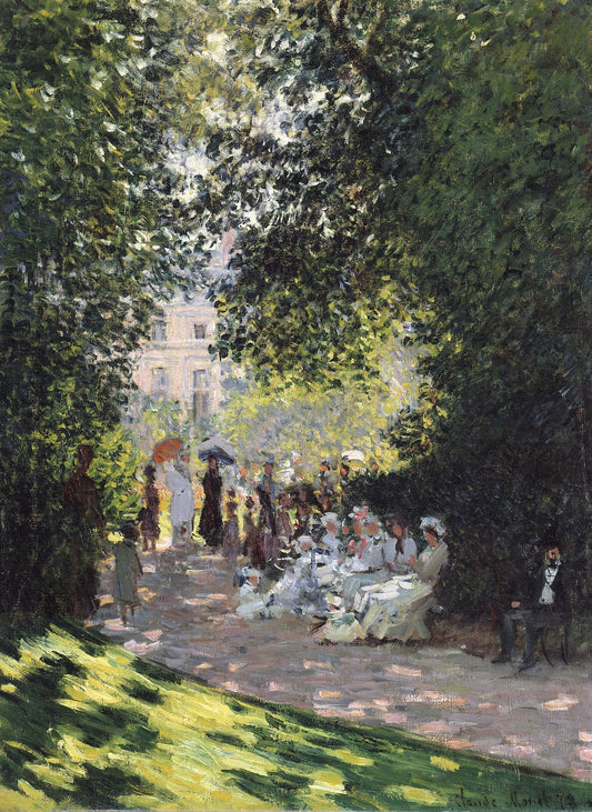 Le Parc Monceau | Claude Monet | 1878 