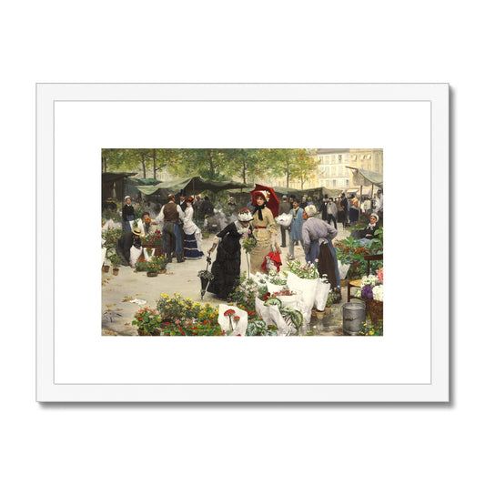 The Flower Market | Victor Gabriel Gilbert | 1880
