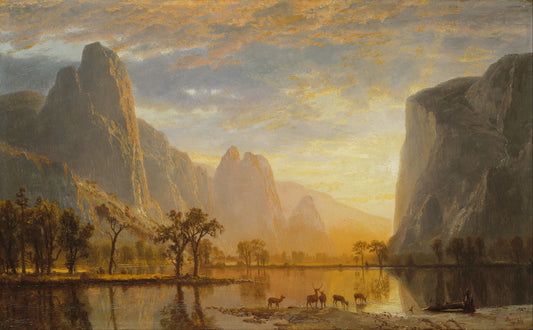 Vallée de Yosemite | Albert Bierstadt | 1864 