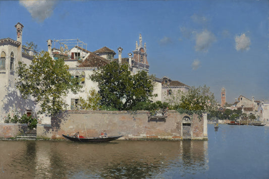 Garden of the Vendramin Palace | Martín Rico | 19th Century