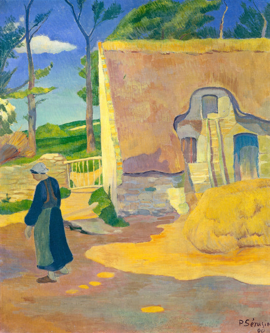 Bauernhaus in Le Pouldu | Paul Sérusier | 1890