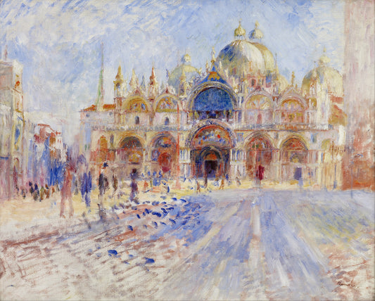 La place Saint-Marc, Venise | Pierre Auguste Renoir | 1881 