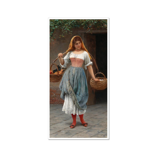Vénitienne se rendant au marché | Eugen von Blaas | 1899