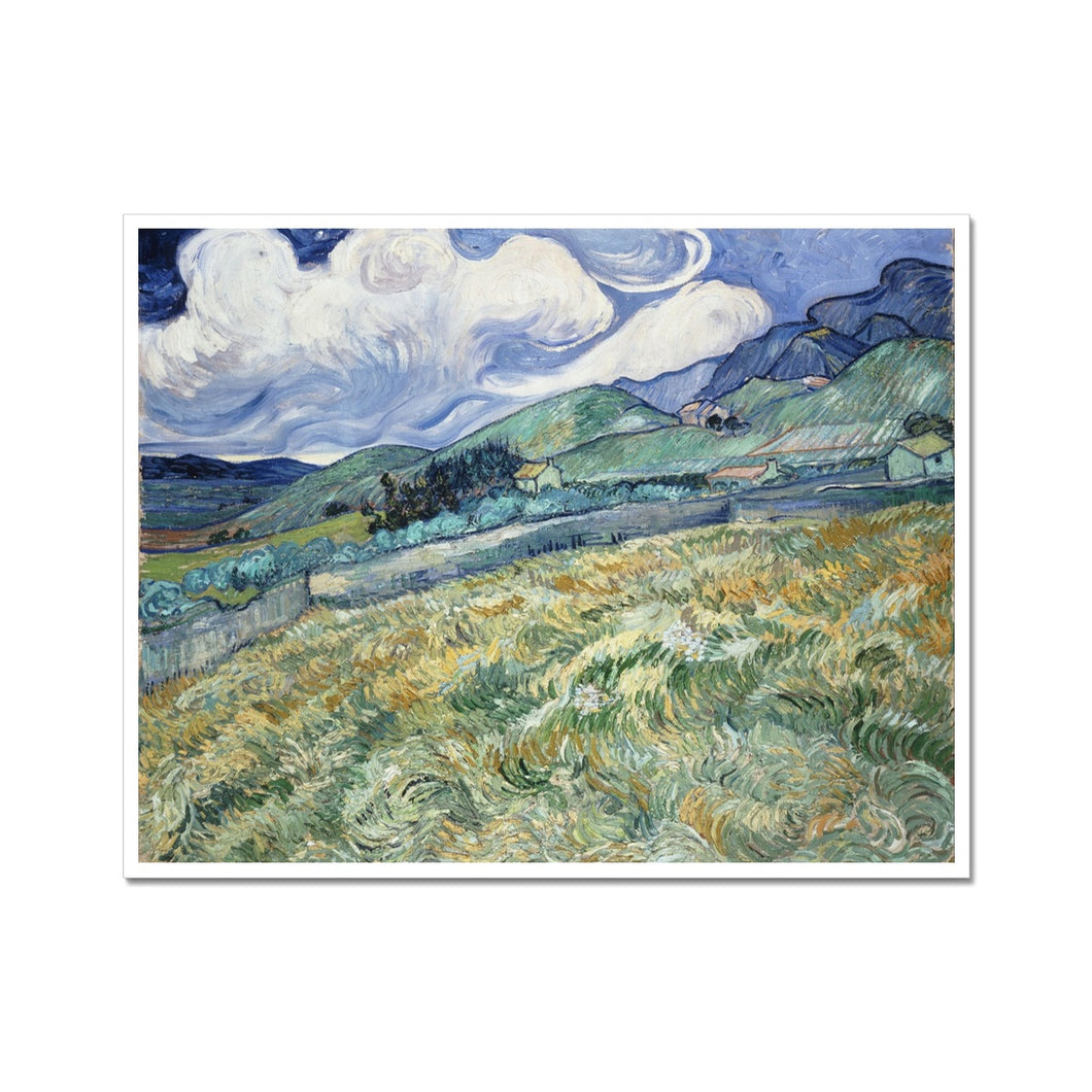Landscape from Saint-Rémy | Vincent van Gogh | 1889